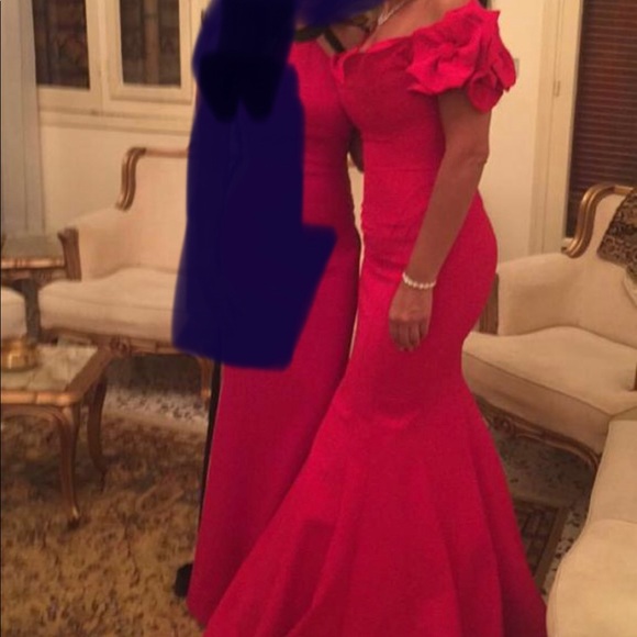 Fouad Sarkis Red Gown - Picture 8 of 8